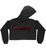Load image into Gallery viewer, Raw47 It's ** RAW! Ladies Cropped Hoodie