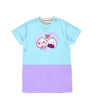 Load image into Gallery viewer, Oni Love Split T-Shirt