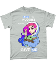 Load image into Gallery viewer, Pixie Cake Face 'All The Nuggies' T-Shirt