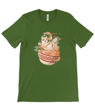 Load image into Gallery viewer, Cat's Love Ramen Crew Neck T-Shirt