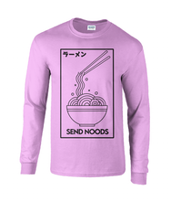 Load image into Gallery viewer, Send Noods Long Sleeve T-Shirt