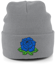 Load image into Gallery viewer, September Rose Cuffed Beanie