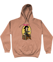Load image into Gallery viewer, ESP4HIM 'Coffee Hoarding Pirate' College Hoodie
