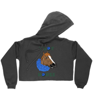 Load image into Gallery viewer, September Rose Ladies Cropped Hoodie Tw*t Horse’