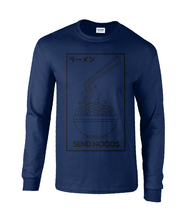 Load image into Gallery viewer, Send Noods Long Sleeve T-Shirt