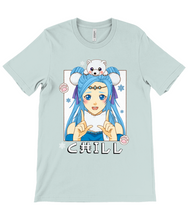 Load image into Gallery viewer, Chill Anime Girl Crew Neck T-Shirt