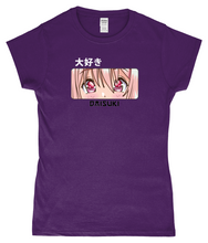 Load image into Gallery viewer, Daisuki SoftStyle Ladies Fitted T-Shirt