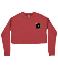 Load image into Gallery viewer, The King D42 Ladies Cropped Sweatshirt