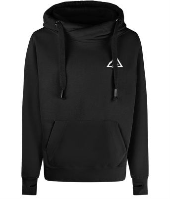 The Game Cave Cross Neck Hoodie