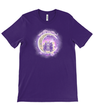 Load image into Gallery viewer, Crescent Moon Kitsune Crew Neck T-Shirt