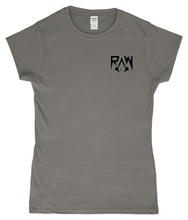 Load image into Gallery viewer, RAW47 Soft-Style Ladies Fitted T-Shirt
