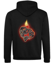 Load image into Gallery viewer, Rage Darling 'Death Metal Rage' Two Tone Hoodie
