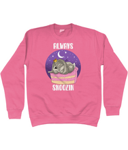 Load image into Gallery viewer, Pixie Cake Face 'Always Snoozin' Sweatshirt