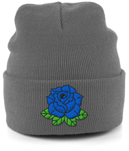 Load image into Gallery viewer, September Rose Cuffed Beanie