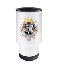 Load image into Gallery viewer, Pixie Cake Face 'Princess Club' Travel Mug