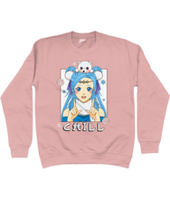 Load image into Gallery viewer, Chill Anime Girl Sweatshirt
