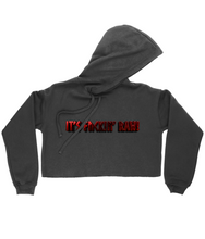 Load image into Gallery viewer, Raw47 It's ** RAW! Ladies Cropped Hoodie