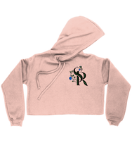 Load image into Gallery viewer, September Rose Ladies Cropped Hoodie