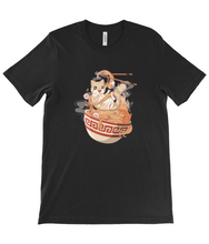 Load image into Gallery viewer, Cat's Love Ramen Crew Neck T-Shirt