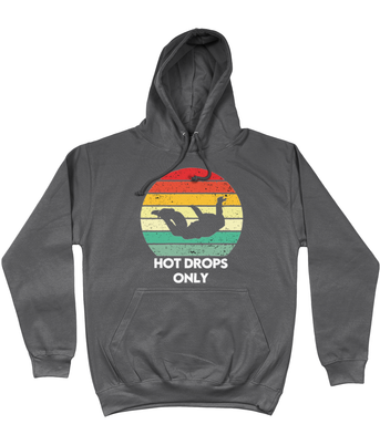 Hot Drops Only College Hoodie