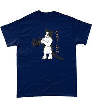 Load image into Gallery viewer, Danster189 Cat Cam Heavy Cotton T-Shirt