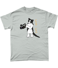 Load image into Gallery viewer, Danster189 Cat Cam Heavy Cotton T-Shirt