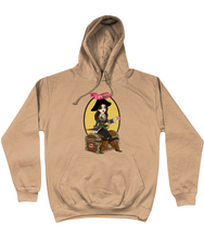 Load image into Gallery viewer, ESP4HIM 'Coffee Hoarding Pirate' College Hoodie