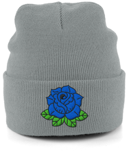 Load image into Gallery viewer, September Rose Cuffed Beanie