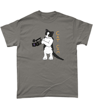 Load image into Gallery viewer, Danster189 Cat Cam Heavy Cotton T-Shirt

