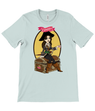 Load image into Gallery viewer, ESP4HIM 'Coffee Hoarding Pirate' Crew Neck T-Shirt