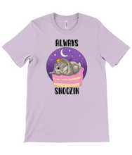 Load image into Gallery viewer, Pixie Cake Face 'Always Snoozin' Crew Neck T-Shirt