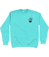 Load image into Gallery viewer, Pixie Cake Face Embroidered Sweatshirt
