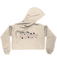 Load image into Gallery viewer, ESP4HIM 'What The Fluff?' Ladies Cropped Hoodie