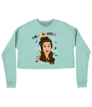 Load image into Gallery viewer, September Rose Ladies Cropped Sweatshirt ‘Beanboozle’
