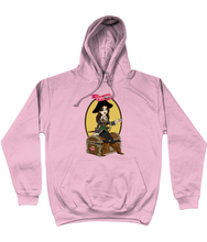 Load image into Gallery viewer, ESP4HIM 'Coffee Hoarding Pirate' College Hoodie