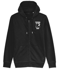 Load image into Gallery viewer, Rob Raven 'Tucking King' Zip Connector Hoodie