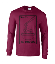 Load image into Gallery viewer, Send Noods Long Sleeve T-Shirt