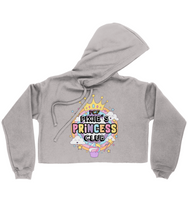 Load image into Gallery viewer, Pixie Cake Face 'Princess Club' Ladies Cropped Hoodie