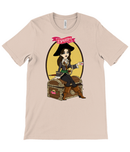 Load image into Gallery viewer, ESP4HIM 'Coffee Hoarding Pirate' Crew Neck T-Shirt