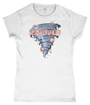 ESP4HIM 'Snortnado' SoftStyle Ladies Fitted T-Shirt