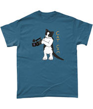 Load image into Gallery viewer, Danster189 Cat Cam Heavy Cotton T-Shirt
