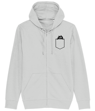 Load image into Gallery viewer, Pocket Lurker Connector Zip Hoodie