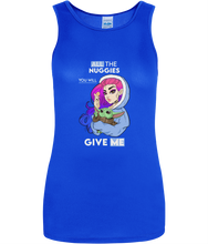 Load image into Gallery viewer, Pixie Cake Face 'All The Nuggies' Women's Cool Sports Vest