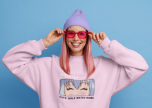 Load image into Gallery viewer, Cute Girls Watch Anime Sweatshirt