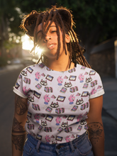 Load image into Gallery viewer, Cosmic Kitty Print T-Shirt