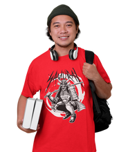 Load image into Gallery viewer, Crouching Samurai Crew Neck T-Shirt