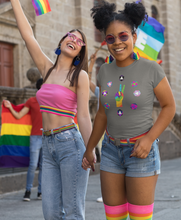 Load image into Gallery viewer, LGBTQIAP+ Dice Unisex T-Shirt
