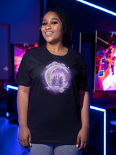 Load image into Gallery viewer, Crescent Moon Kitsune Crew Neck T-Shirt