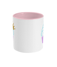 Load image into Gallery viewer, Pixie Cake Face Two Toned Mug