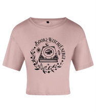 Load image into Gallery viewer, Book Witch Energy Women&#39;s Crop Top
